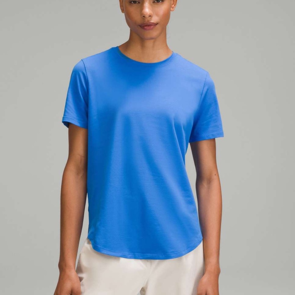 Lululemon Love Crewneck T-Shirt 20 Pipe Dream Blue